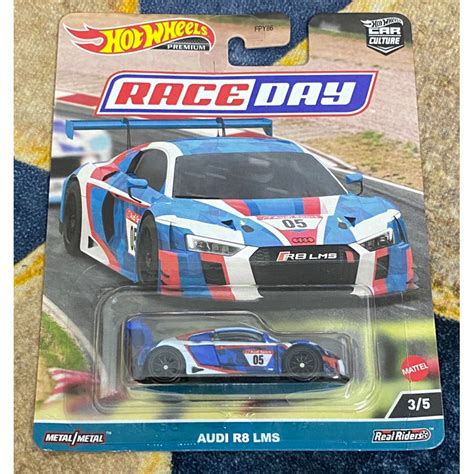 Hot Wheels Race Day Audi R LMS Shopee Malaysia