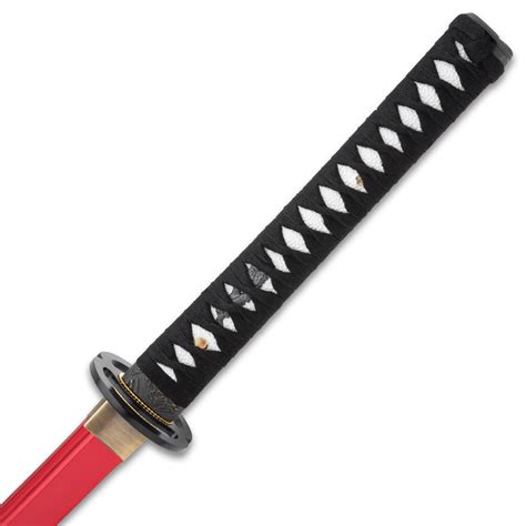 Kojiro Ruby Red Katana And Scabbard S45C