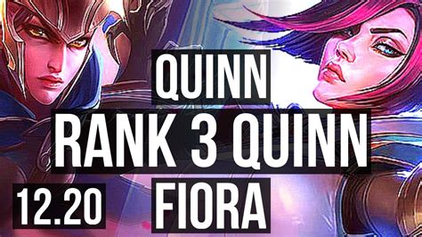 Quinn Vs Fiora Top Rank Quinn M Mastery Games Godlike