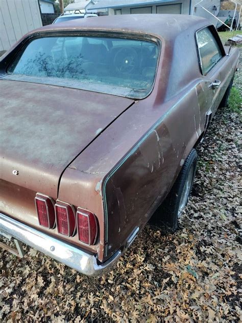 1969 Ford Mustang Coupe Red RWD Automatic for sale