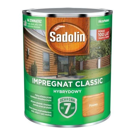 Sadolin Impregnat Classic Hybrydowy Lat Palisander L