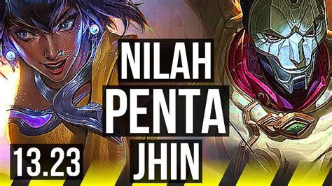 NILAH Yuumi Vs JHIN Blitz ADC Penta Comeback Godlike KR