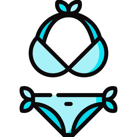 Bikini Special Lineal Color Icon