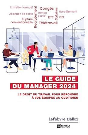 Amazon Guide Du Manager Ed Le Droit Du Travail Pour