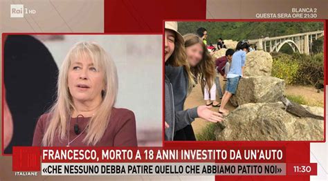 Morte Francesco Valdiserri La Mamma E Una Vita Che Finisce Nulla