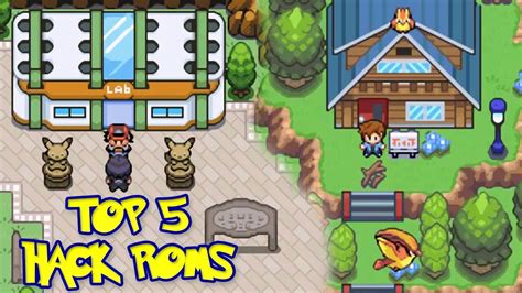 TOP 5 HACK ROMS DE POKEMON PARA GBA COMPLETOS EN ESPAÑOL CON