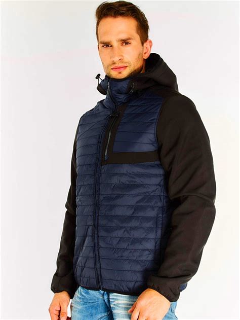 Мъжко яке Navy Quilted Coat Emma