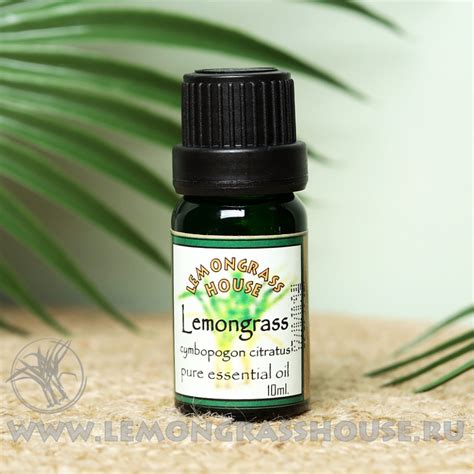 Эфирное масло лемонграсса купить в Москве
