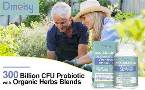 Probiotics For Women And Men 300 Billion Cfu 24 Strains Probiotics With 15 Organic