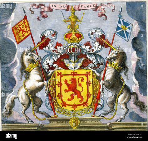 Coat of Arms of Scotland Stock Photo - Alamy