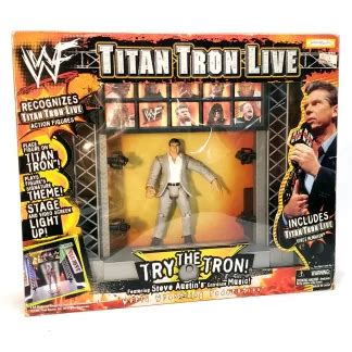 WWF Titan Tron Live Vince McMahon Figure SWIT Sports