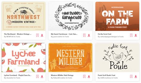 30+ Best Cricut Farmhouse Fonts (Rustic Fonts on Cricut) | Envato Tuts+