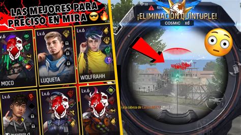 Las Mejores Habilidades Para Preciso En Mira Free Fire Domina El