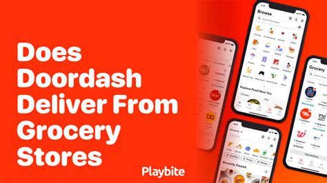 Does DoorDash Deliver From Grocery Stores Find Out Here Playbite