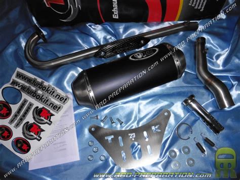 Turbo Kit Tk Quad T Oval Linea De Escape Para Kymco Kxr Mxu Maxxer