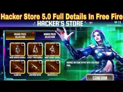 New Event Hacker Store In Free Fire Free Fire New Event Free Fire