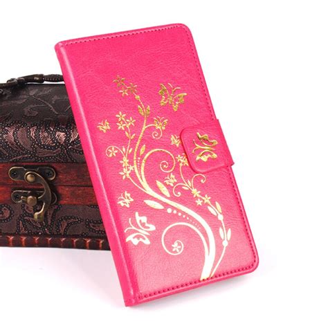 Funda Abatible De Cuero De PU HongBaiwei Para Huawei Y6 Honor 4A Funda