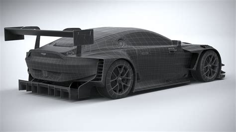 Aston Martin Vantage GT3 2023 - 3D Model by SQUIR