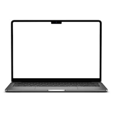 Macbook Air 2022 Space Gray Front View