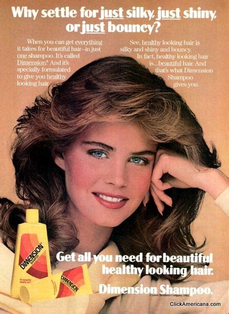 7 Vintage Shampoo Ads 1980s Click Americana