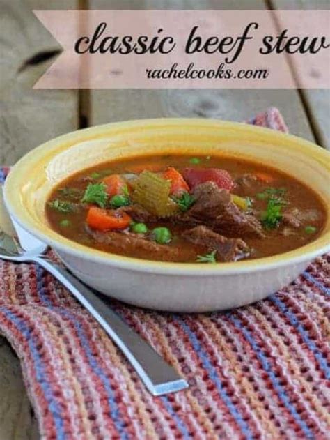 Beef Stew With Homemade Seasoning Story Rachel Cooks®