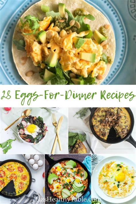 A Roundup of 28 Eggs-for-Dinner Recipes