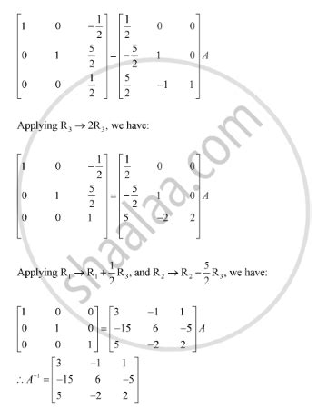 Find The Inverse Of Each Of The Matrices If It Exists 2 0 1 5 1