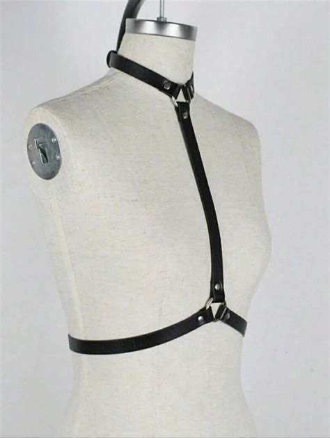 Women Sexy Harness Belt Chest Harness Corset Leather Lingerie Bondage Lingerie Harness For Women