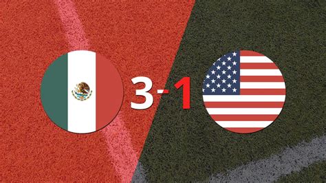 México es campeón al vencer 3 1 a Estados Unidos Infobae