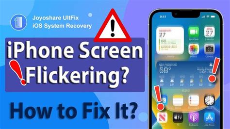 Iphone Screen Flickering How To Fix It Easily Iphone Screen Fix