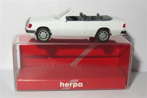 Micro Herpa Ho 1 87 Mercedes Benz 300 Ce Cabriolet White 021128 IN Box