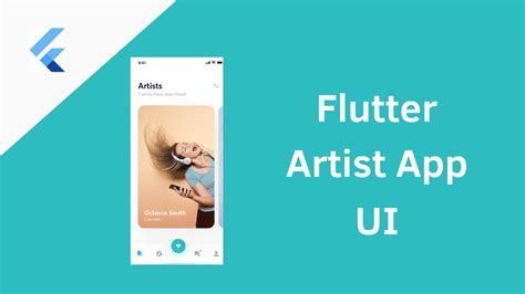 Flutter Artist App UI Speed Coding Tutorial