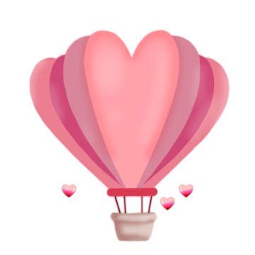 Valentine Hot Air Balloon Ornament