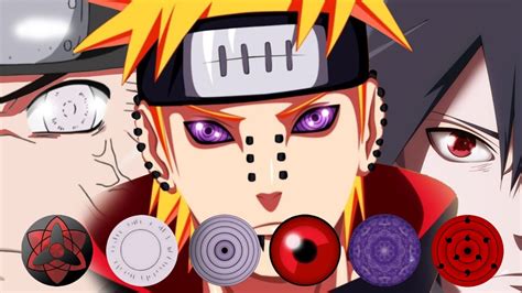 TODOS OS OLHOS E PODERES OCULARES DE NARUTO LISTA DE DOUJUTSUS YouTube