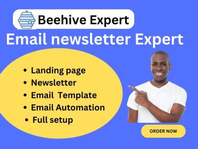 Beehiiv Design Newsletter Template Beehiiv Landing Page Beehive