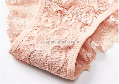 Xp Wholesale Solid Color See Through Lace Mature Briefs High Cut Women S Panties Good Elastic