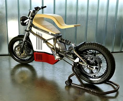 e-Raw Electric Bike Features Elastic Wooden Seat with Steel Frame ...