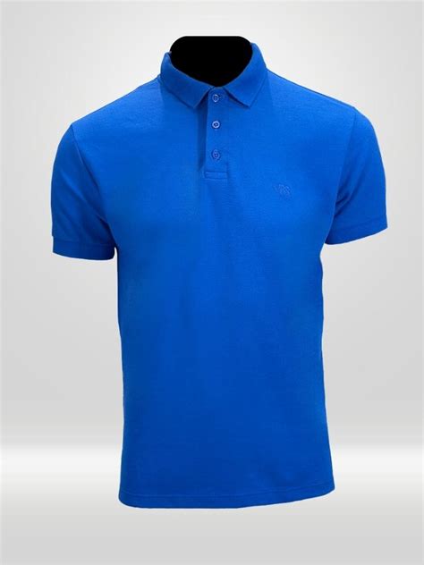 Camisa Polo Masculina Azul Infinity