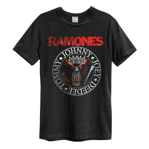 Ramones T Shirt Vintage Seal Backstage Originals