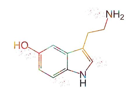 Serotonin Molecule | Medical art, Motion graphics design, Mini tattoos