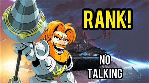 Brawlhalla Sir Roland Rank No Talking Youtube