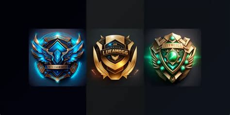 Champion League Badges Midjourney Prompt | PromptBase