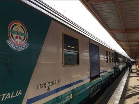 560 Pellegrini UNITALSI Marche Fermi Sui Treni Dal Nubifragio In Costa