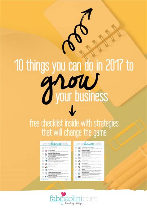 Grow Your Business 10 Things To Do In The New Year Fabi Paolini