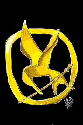 The Hunger Games Mockingjay Pin by 2anonymous2 on DeviantArt