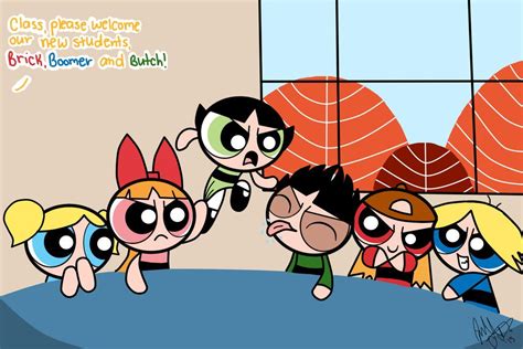 PPG New Students By FraiseParfait Cartoon Network Powerpuff Girls