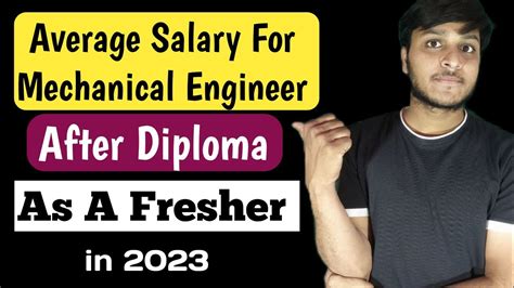 Average Salary For Mechanical Engineers After Diploma As A Fresher In