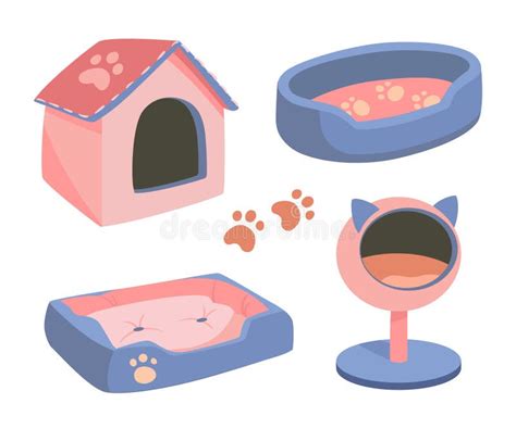 Dog Beds Vector Stock Illustrations 93 Dog Beds Vector Stock