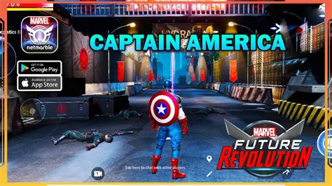 Marvel Future Revolution Captain America Gameplay Youtube