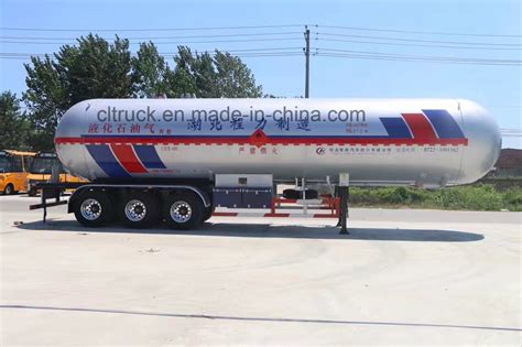 Axle Lpg Tanker Trailer Mt Cbm Lpg Semi Trailer China Cbm Lpg